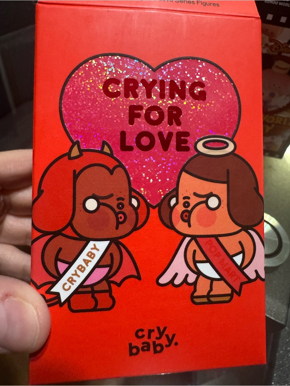 Pop Mart Crybaby Crying for Love figure